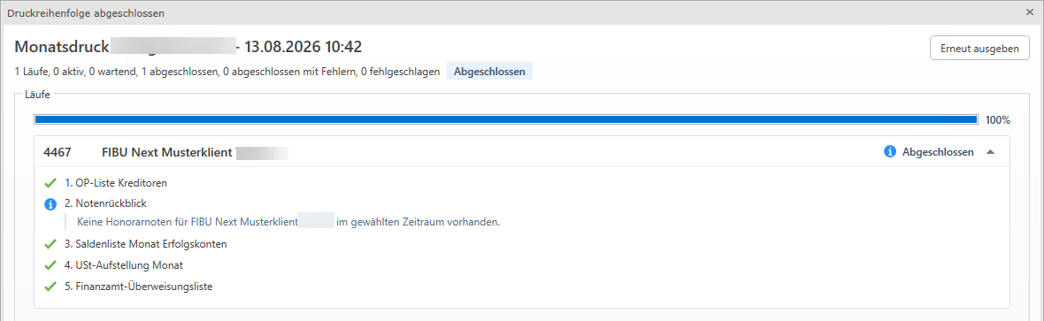 Hinweis übersprungener Ausdruck