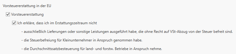 Erstattungaktivieren