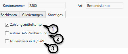 Register Sonstiges