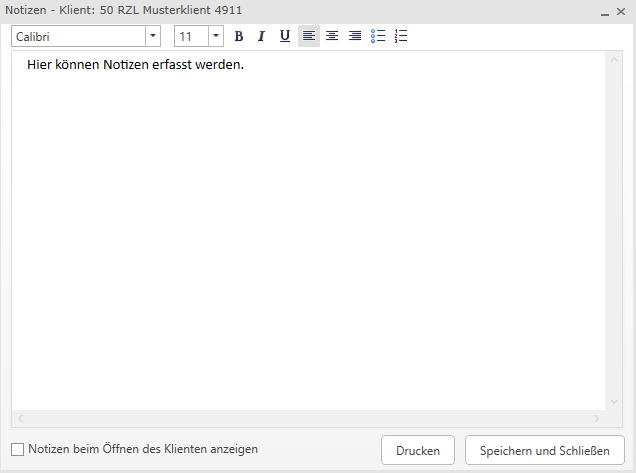 Notizen