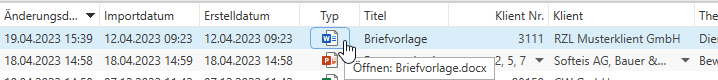 akutelle Version öffnen