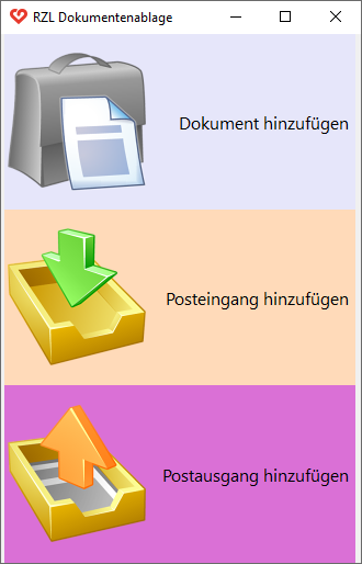 Dokumentenablage