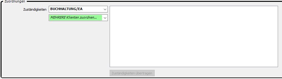 Zuordnungen