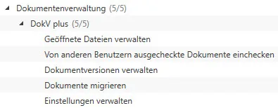Berechtigungen Doku+