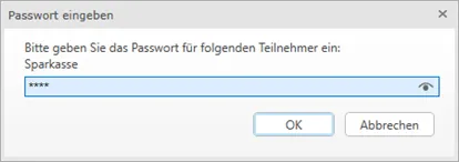 Passwort eingeben