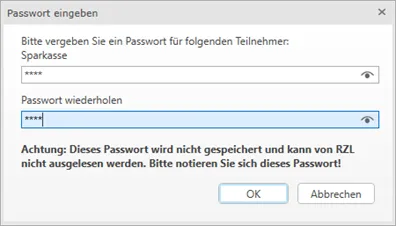 Passwort speichern