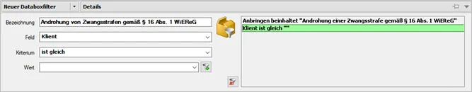 Databoxfilter WiEReG