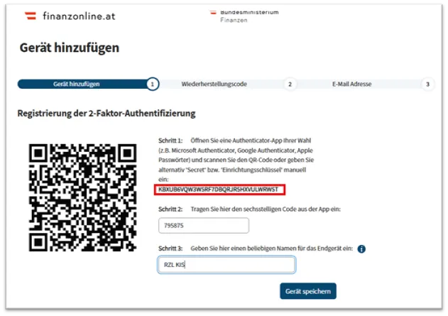 Gerät hinzufügen