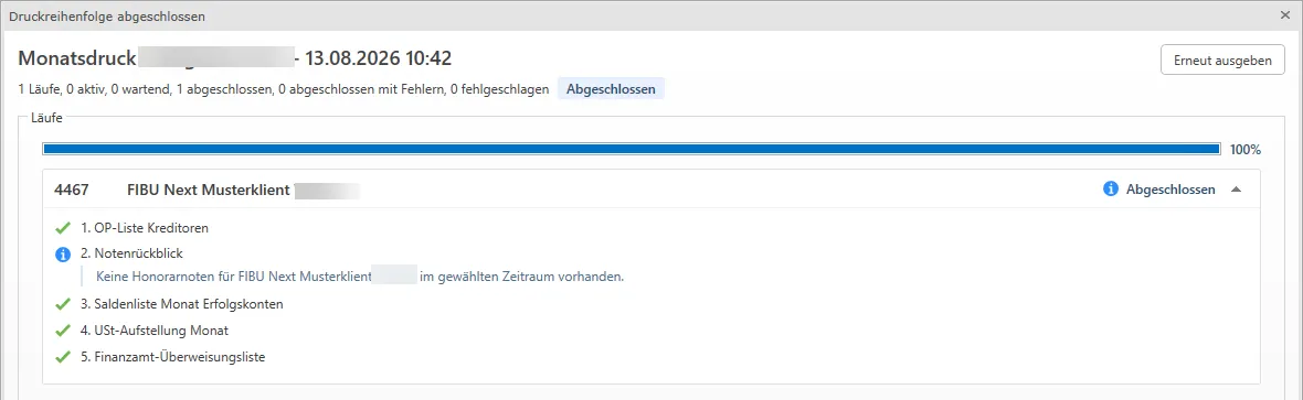 Hinweis übersprungener Ausdruck