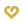 goldenes Herz