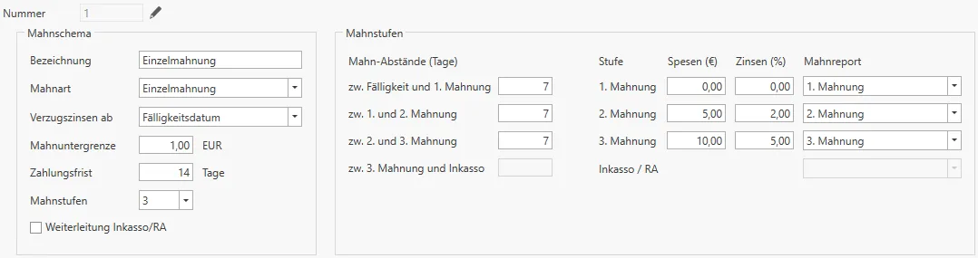 Mahnschema