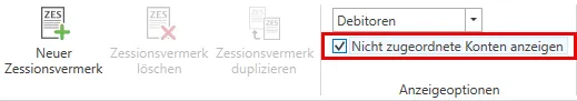 Konten anzeigen