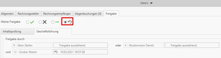 Zurücksetzen
