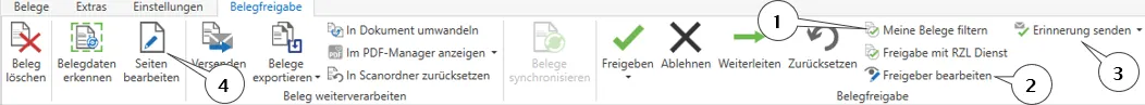 Weiter Funktionen