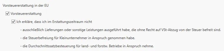 Erstattungaktivieren