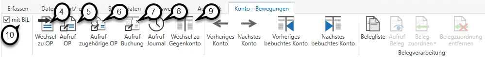 Auswertung Konto