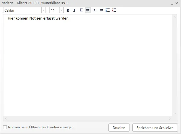 Notizen