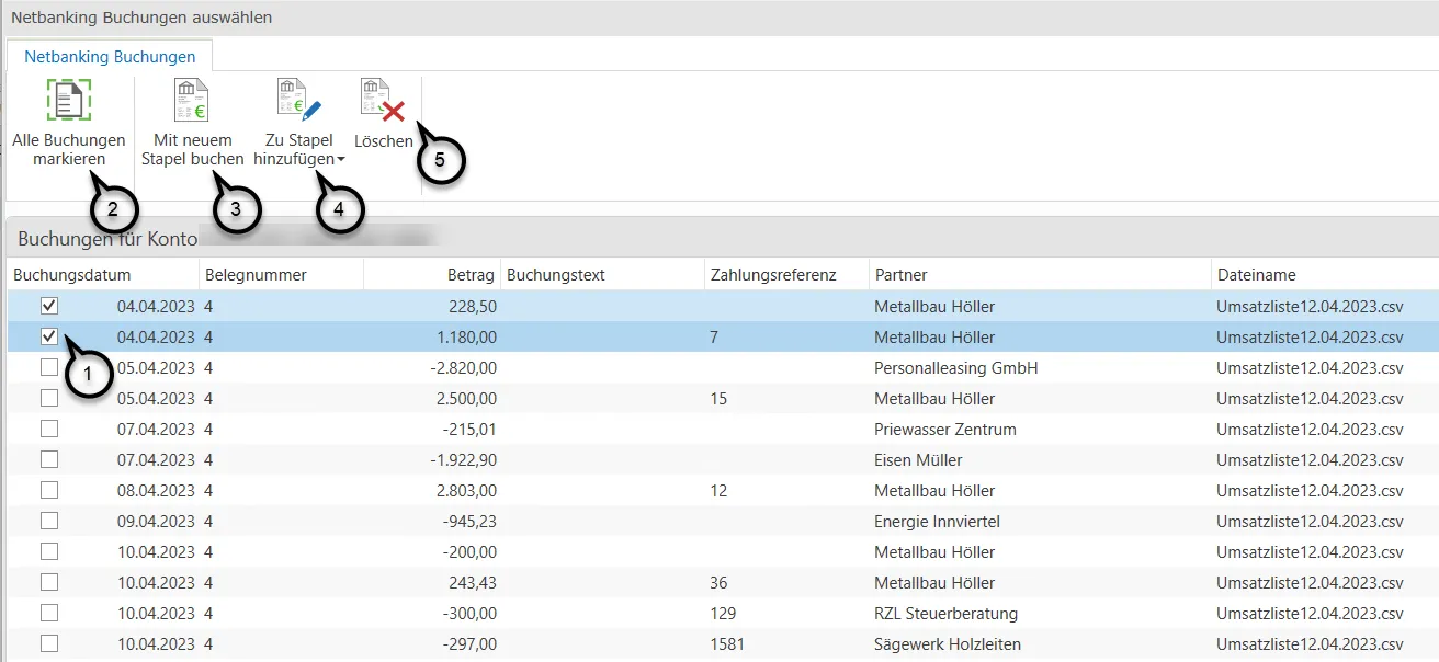 Hereinspielen der Importdatei (Teil 9)
