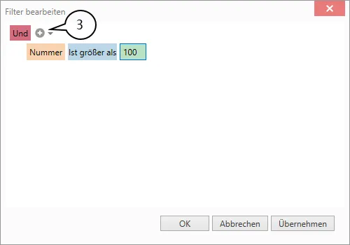 Filter Editor