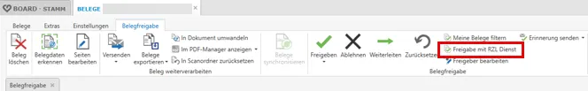 Online Belegfreigabe