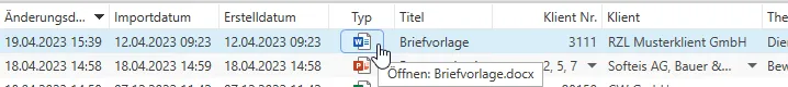 akutelle Version öffnen