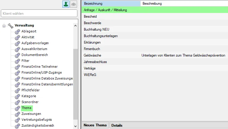 Thema