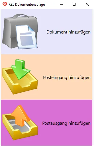 Dokumentenablage
