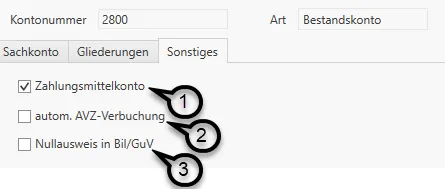 Register Sonstiges
