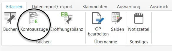 Hereinspielen der Importdatei