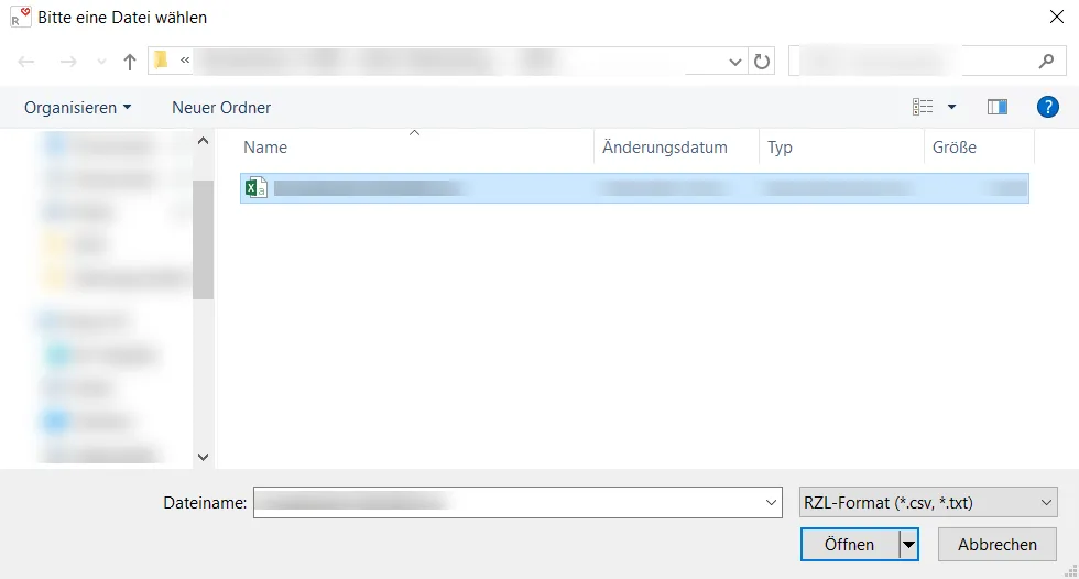 Hereinspielen der Importdatei (Teil 4)