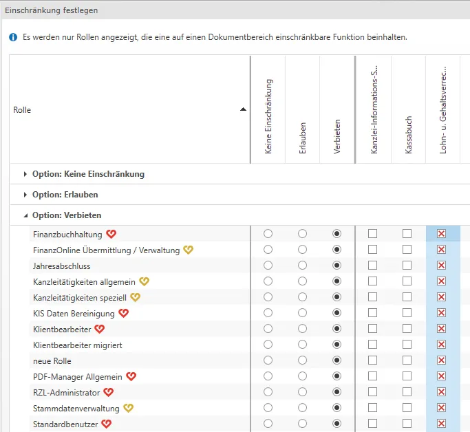 mehrere Checkboxen markieren